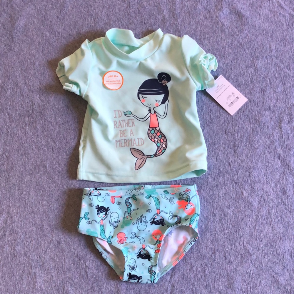 NWT Just One You by Carter’s baby girl bathingsuit